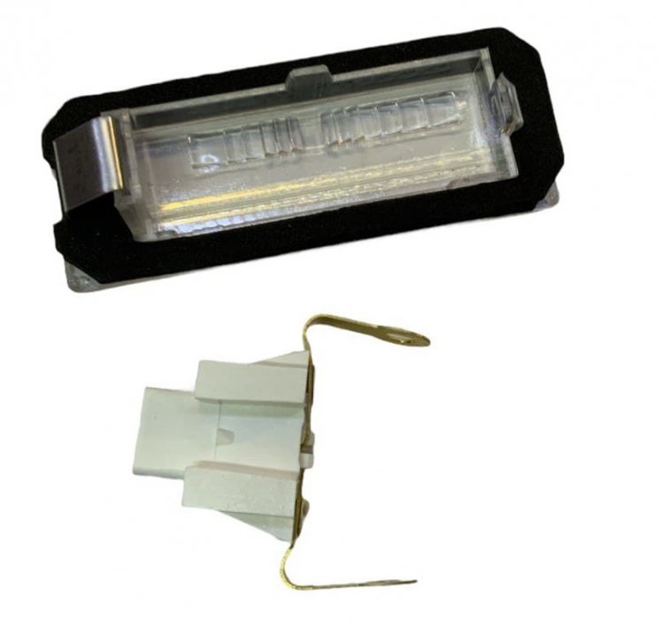 Плафон фонаря освещения номерного знака Peugeot Boxer I, Citroen Jumper (2006 - ), Fiat Ducato (250) (арт. 01653900)